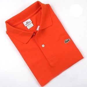 Lacoste Polo Shirt - Men’s Orange size 7XL